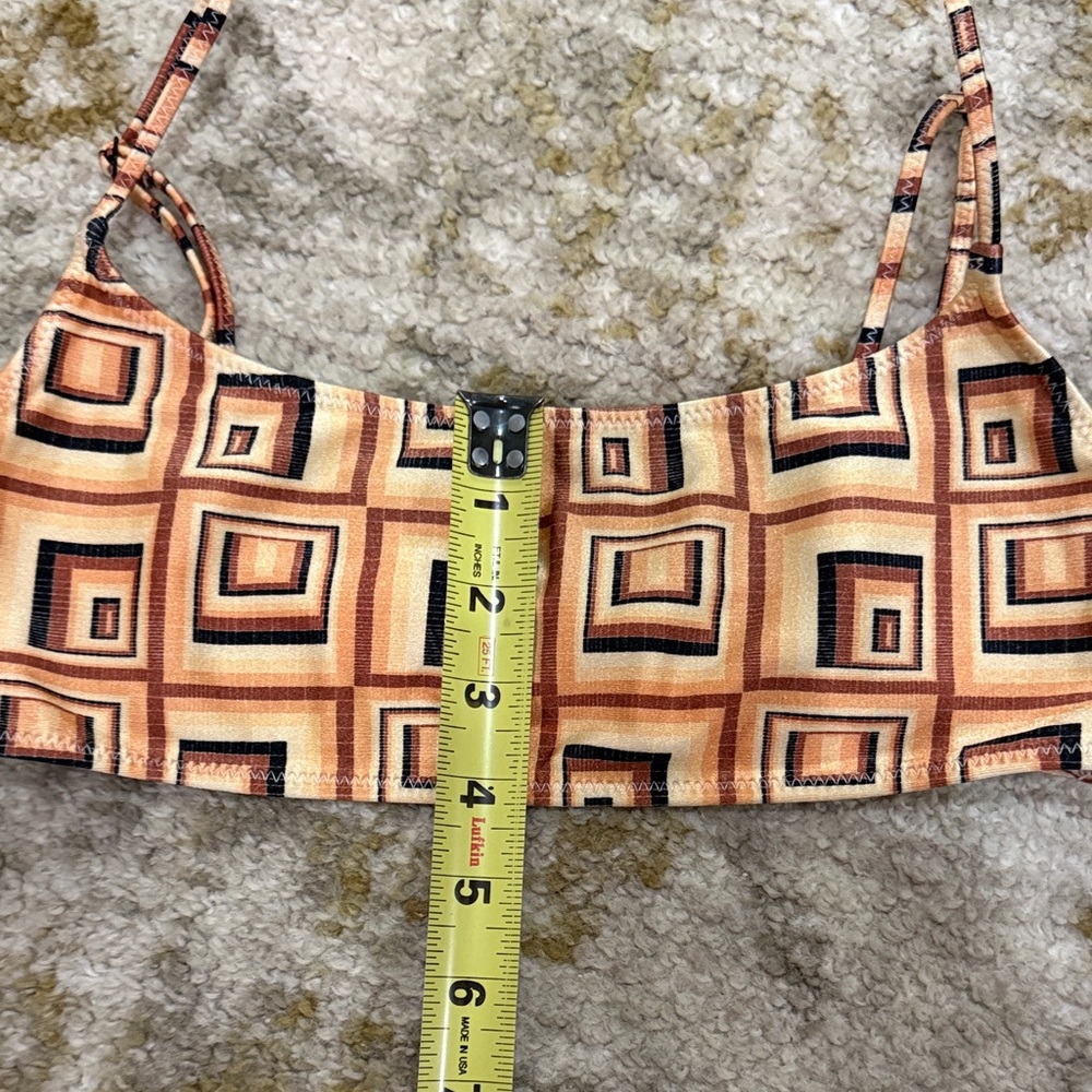 Triangle Geometric Print Bikini Set - image 6